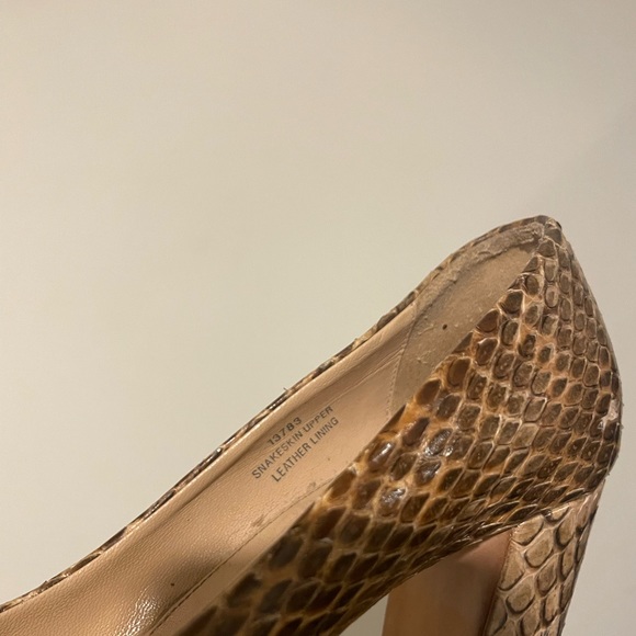 J.Crew Collection Etta Pumps in Snakeskin - Picture 7 of 8